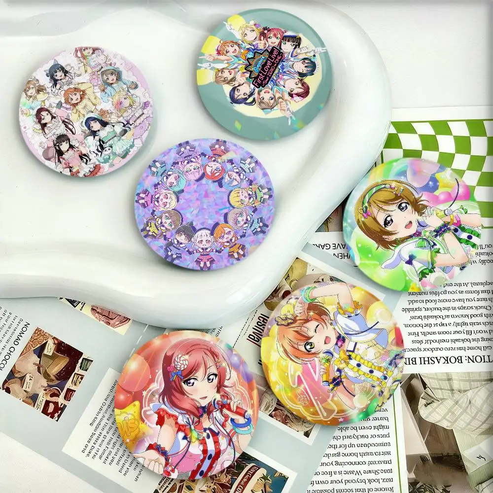 1pc Love Live Animated Series Badges 25 32 44 58 75 mm Round Fans Collect Friends Gifts Brooch Souvenir
1pc Love Live Animated Series Badges 25 32 44 58 75 mm Round Fans Collect Friends Gifts Brooch Souvenir