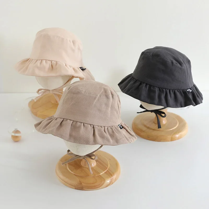 Summer Ruffle Baby Bucket Hat Solid Color Soft Baby Boys Girls Basin Cap Toddler Kids Sunscreen Panama Hats
Summer Ruffle Baby Bucket Hat Solid Color Soft Baby Boys Girls Basin Cap Toddler Kids Sunscreen Panama Hats