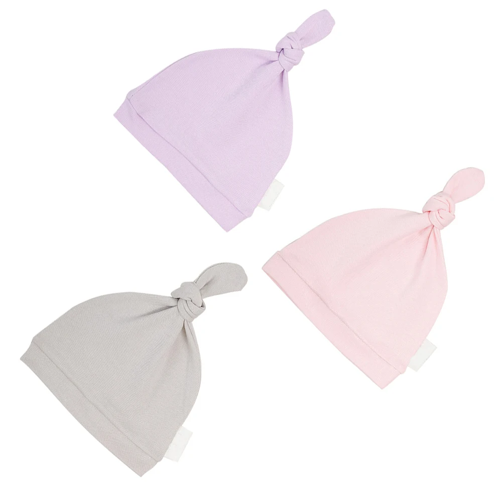 3pcs Baby Cotton Hats Newborn Infant Boy Girl Turban Style Knot Design Breathable Elastic Kids Hat Assorted Colors
3pcs Baby Cotton Hats Newborn Infant Boy Girl Turban Style Knot Design Breathable Elastic Kids Hat Assorted Colors