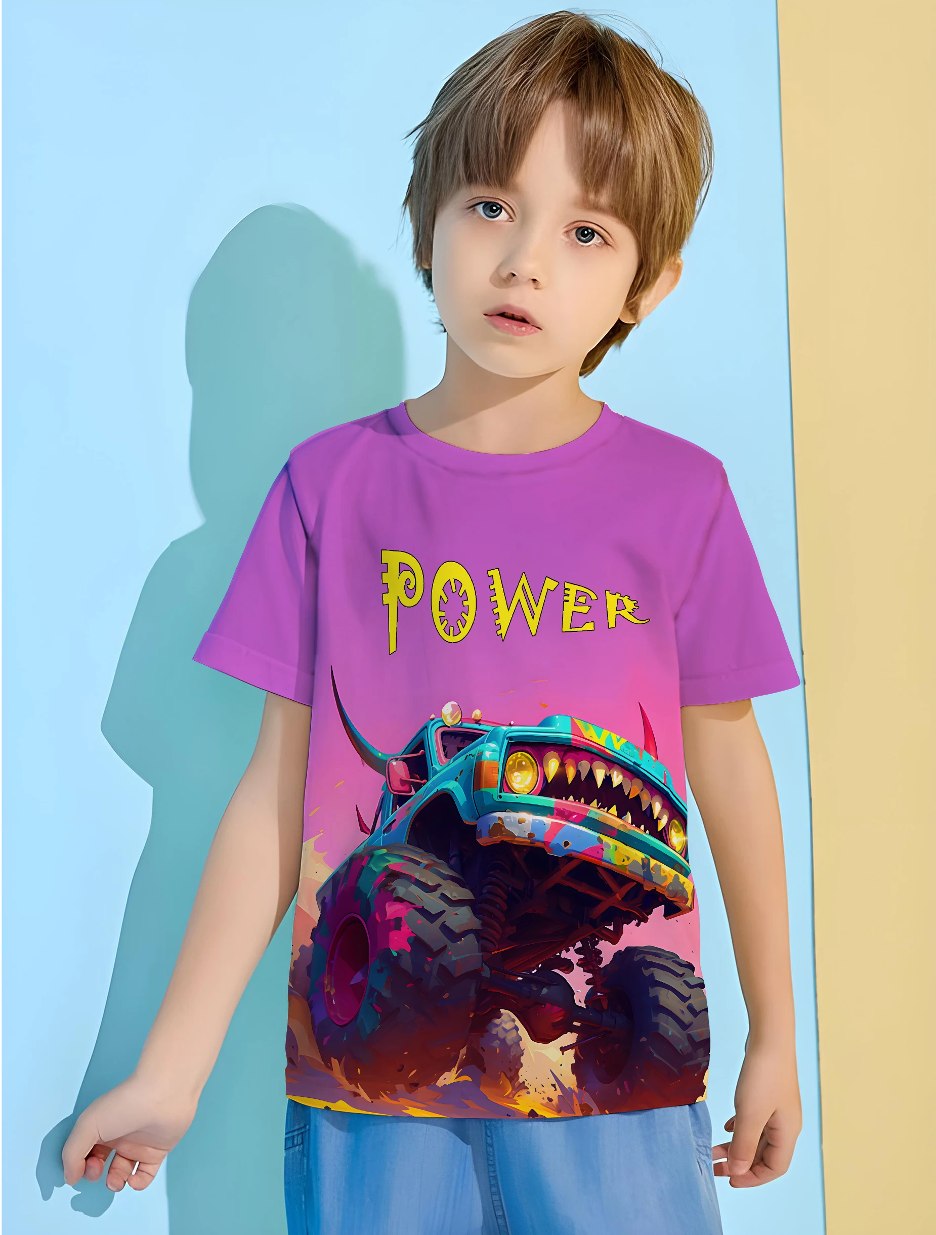 Powerful Muscle Car Korean Children's Clothes 2024 Kids Spring Clothes Child T-shirt T-shirts for Boys Tops Baby Boys Clothing
Powerful Muscle Car Korean Children's Clothes 2024 Kids Spring Clothes Child T-shirt T-shirts for Boys Tops Baby Boys Clothing