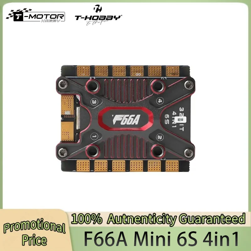 T-HOBBY T-MOTOR F66A MINI 32Bit BLHELI32 66A 3-6S 20x20 4in1 ESC for FPV Freestyle Drone Quadcopter DIY RC Parts Spare Parts
T-HOBBY T-MOTOR F66A MINI 32Bit BLHELI32 66A 3-6S 20x20 4in1 ESC for FPV Freestyle Drone Quadcopter DIY RC Parts Spare Parts