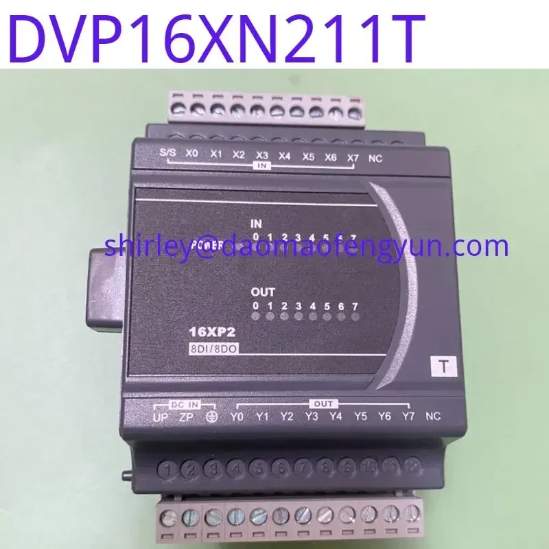 Used Original PLC module DVP16XP211T
Used Original PLC module DVP16XP211T
