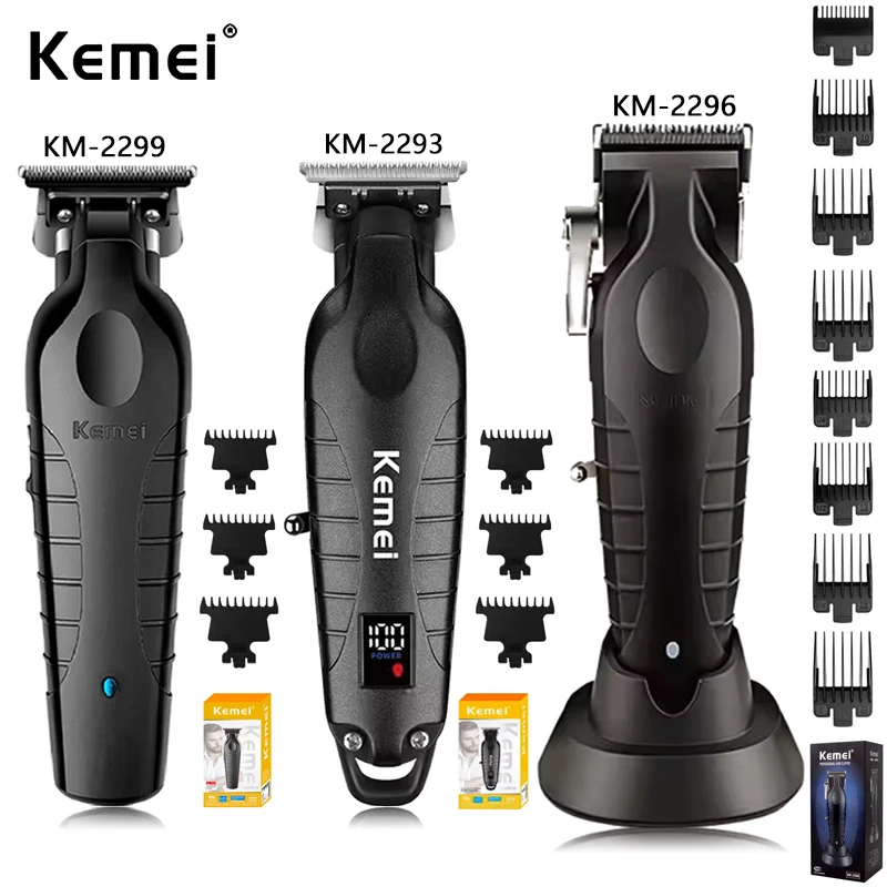 Kemei Professional Hair Clipper Kit KM-2296 KM-2299 KM-2293 Electric Hair Trimmer Male Hair Cutting Machine Mens Trimmer Machine
Kemei Professional Hair Clipper Kit KM-2296 KM-2299 KM-2293 Electric Hair Trimmer Male Hair Cutting Machine Mens Trimmer Machine