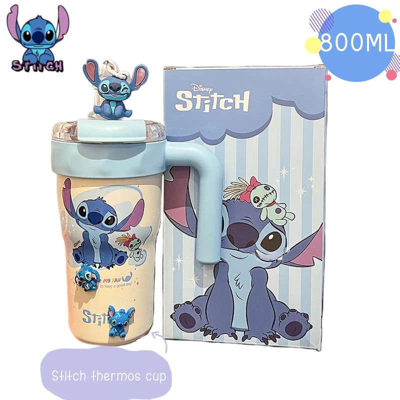 Stitch Cartoon Thermos Cup Kawaii Girl Heart Anime Character Stainless Steel Ice Fighter Cup Large Capacity Girl Straw Cup Gift
Stitch Cartoon Thermos Cup Kawaii Girl Heart Anime Character Stainless Steel Ice Fighter Cup Large Capacity Girl Straw Cup Gift
