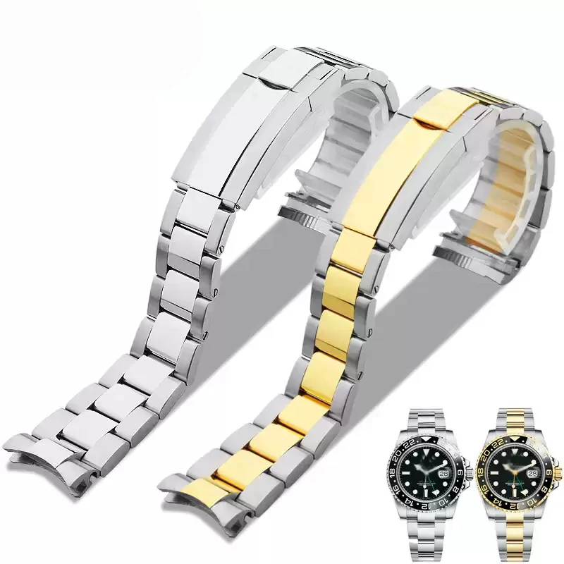904L Watch Bracelet For Rolex DAYTONA GMT SUBMARINER Watch Accessories Metal Strap Stainless Steel 20mm 21mm
904L Watch Bracelet For Rolex DAYTONA GMT SUBMARINER Watch Accessories Metal Strap Stainless Steel 20mm 21mm