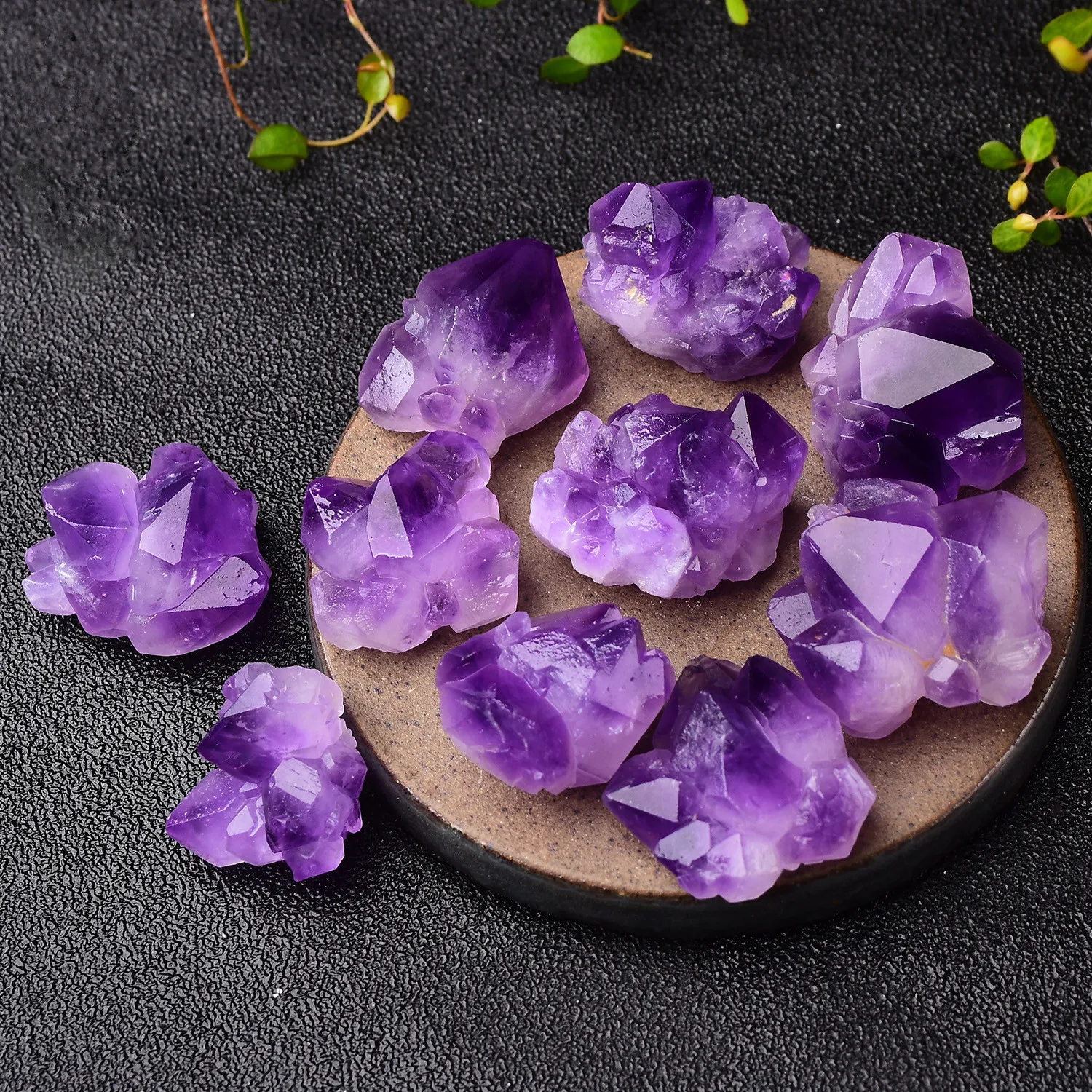 Natural Amethyst Cluster for DIY, Flower Bud, Backbone ore, Multi-Pointed Specimen, Pendant Hairpin
Natural Amethyst Cluster for DIY, Flower Bud, Backbone ore, Multi-Pointed Specimen, Pendant Hairpin