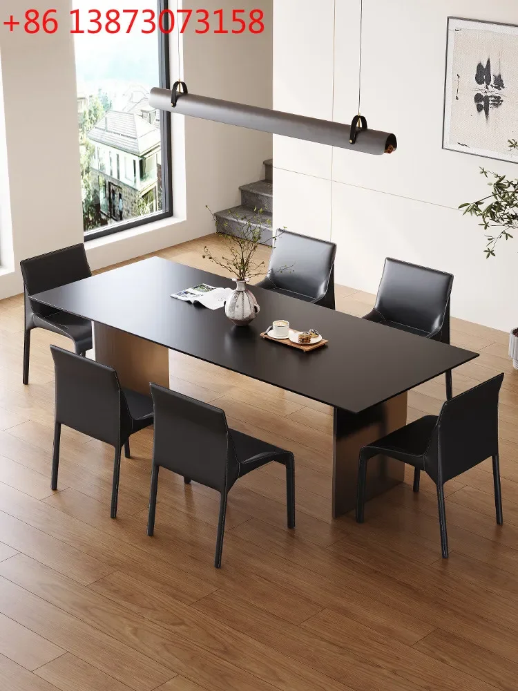 Italian minimalist Linha dining table modern minimalist all stainless steel rectangular dining table high-end customization
Italian minimalist Linha dining table modern minimalist all stainless steel rectangular dining table high-end customization