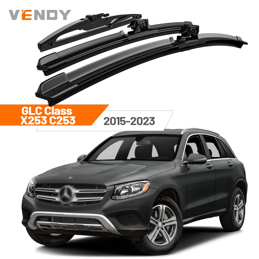 For Mercedes Benz GLC Class X253 C253 2015-2023 2016 Front & Rear Windshield Wiper Blades Windscreen Wipers Set Accessories
For Mercedes Benz GLC Class X253 C253 2015-2023 2016 Front & Rear Windshield Wiper Blades Windscreen Wipers Set Accessories