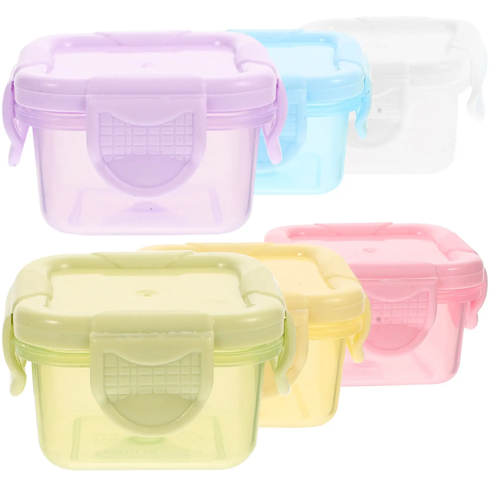 6 Pcs Mini Food Storage Boxes Lunch Sauce Dipping Bowls Condiment Containers Ketchup Dish Portable Travel Picnic Snack Boxes
6 Pcs Mini Food Storage Boxes Lunch Sauce Dipping Bowls Condiment Containers Ketchup Dish Portable Travel Picnic Snack Boxes