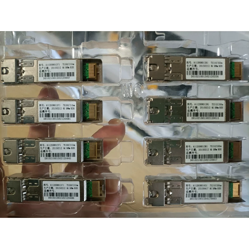 Used 95% for Huawei/ZTE 6G BiDi SFP, TX1310/RX1550, 500m, Simplex LC
Used 95% for Huawei/ZTE 6G BiDi SFP, TX1310/RX1550, 500m, Simplex LC