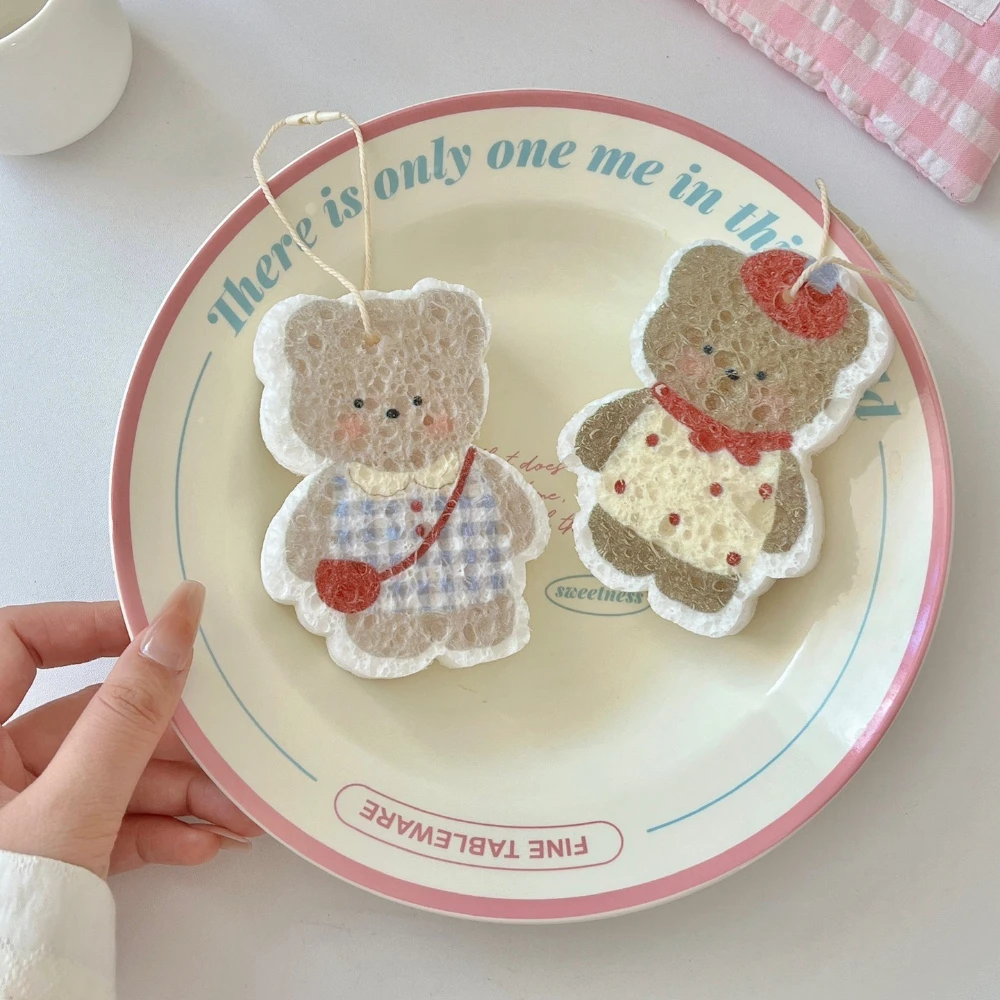 2PCS Wood Pulp Sponge Cartoon Compressed Cleaning Sponge Dish Cleaning Utensil Washing Sponge for Kitchen Household
2PCS Wood Pulp Sponge Cartoon Compressed Cleaning Sponge Dish Cleaning Utensil Washing Sponge for Kitchen Household