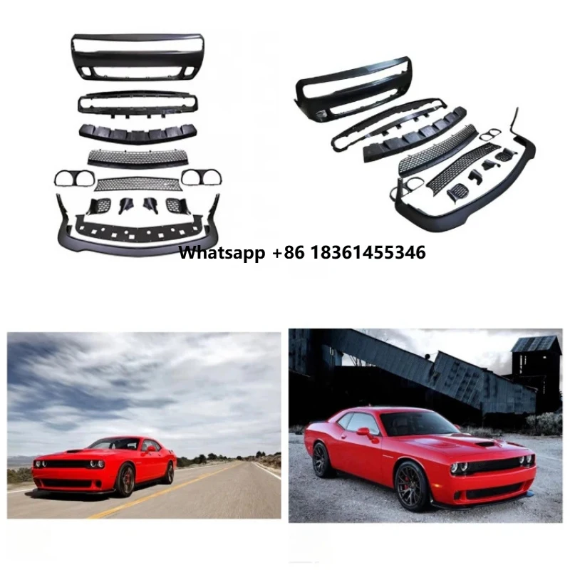 Sleek Peect Fit Factory Outlets Hellcat Style Car Front Bumper Lip Body Kit Challen 2008-2014
Sleek Peect Fit Factory Outlets Hellcat Style Car Front Bumper Lip Body Kit Challen 2008-2014