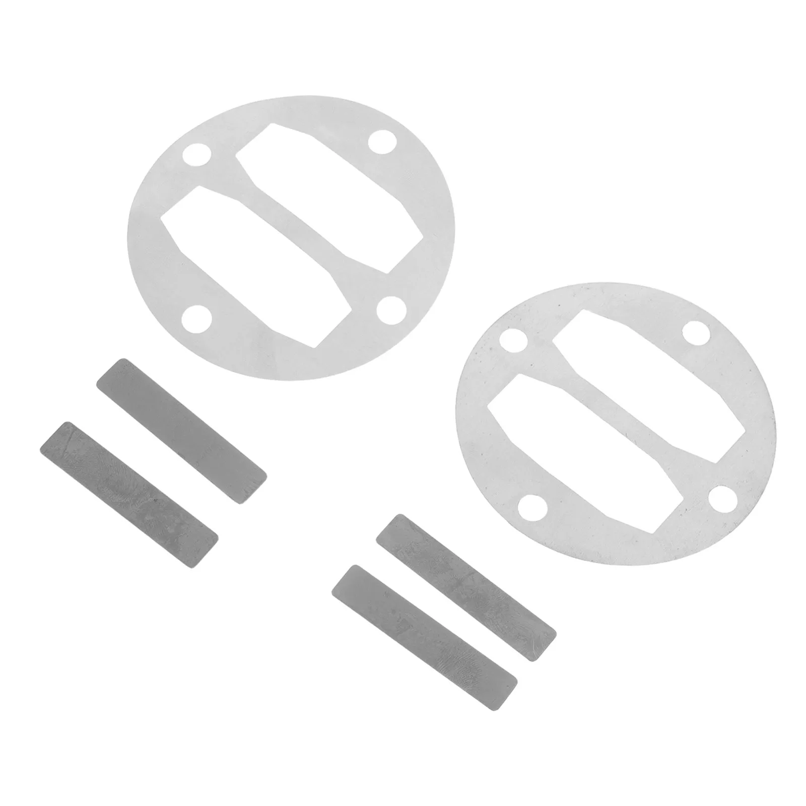 2Sets Air Compressor Accessories Aluminum Valve Plate Reed Valve Head Gasket Replacement Parts Repair Efficient Noise Reduction
2Sets Air Compressor Accessories Aluminum Valve Plate Reed Valve Head Gasket Replacement Parts Repair Efficient Noise Reduction