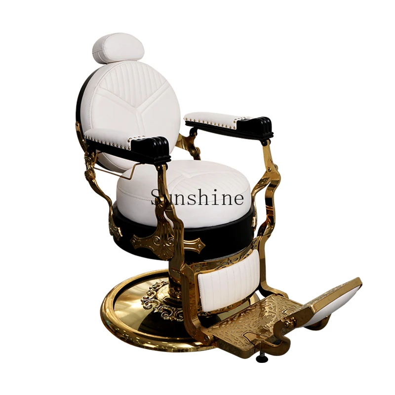 Men's retro oil head chair hair salon hair salon special can be put down perm, dye, cut and shave
Men's retro oil head chair hair salon hair salon special can be put down perm, dye, cut and shave