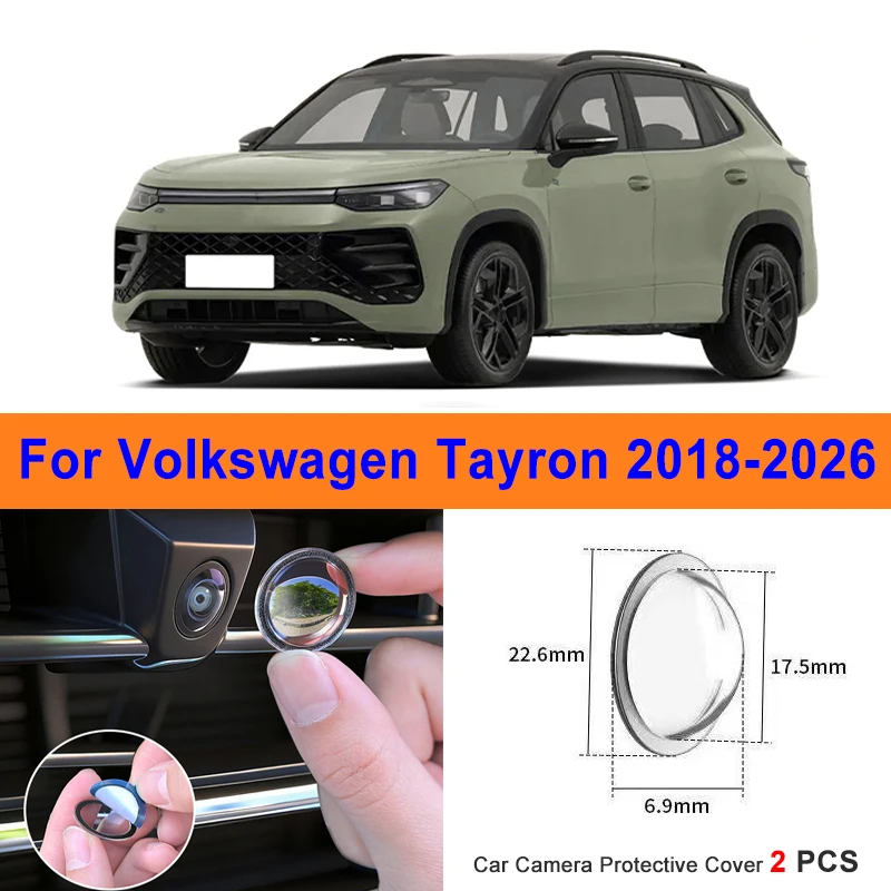 360 Reverse Image Car Camera Cover Anti-Scratch PC Lens Protector Stickers For Volkswagen Tayron 2018-2026 2Pcs
360 Reverse Image Car Camera Cover Anti-Scratch PC Lens Protector Stickers For Volkswagen Tayron 2018-2026 2Pcs
