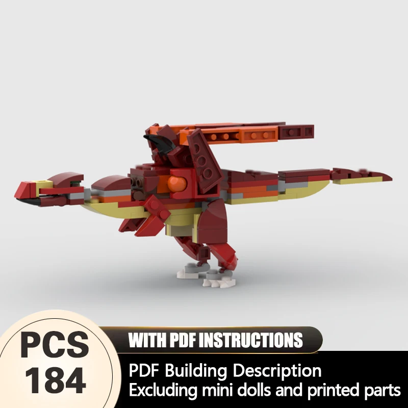 Creators Animal Series Model MOC Building Bricks Pterosaur Modular Technology Gifts Holiday Assemble Children Toys Suit
Creators Animal Series Model MOC Building Bricks Pterosaur Modular Technology Gifts Holiday Assemble Children Toys Suit