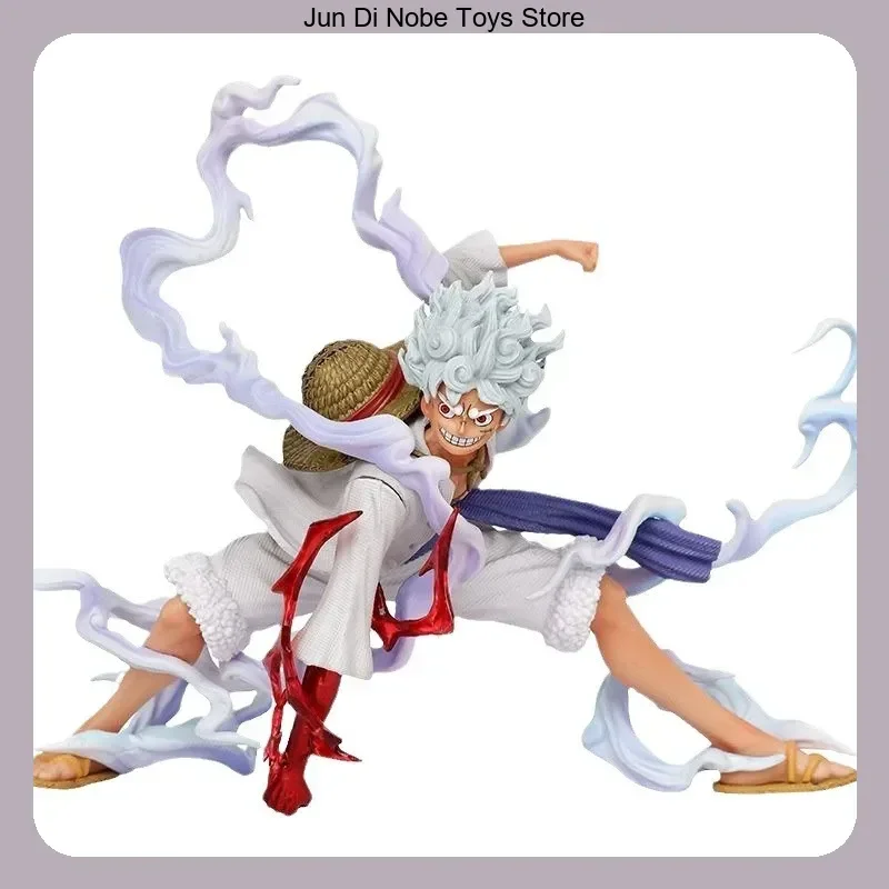 One Piece Gear 5 Awakening Sun God Nika Luffy 17.5cm Crouching Pose Anime Figure Statue Desktop Decoration Gift
One Piece Gear 5 Awakening Sun God Nika Luffy 17.5cm Crouching Pose Anime Figure Statue Desktop Decoration Gift
