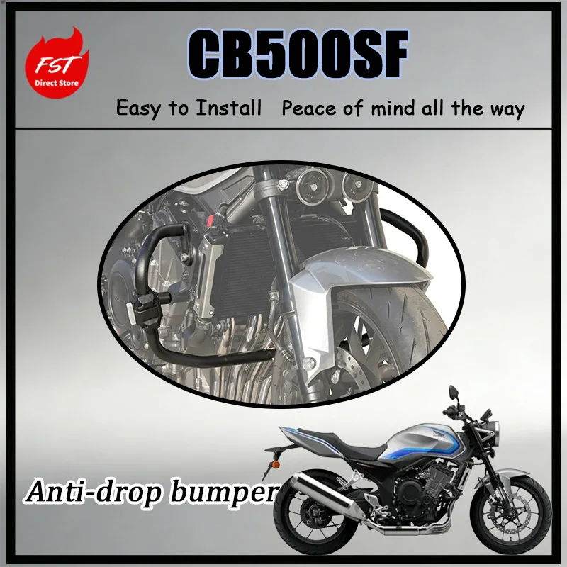 FOR CB500SF SuperFour Motorcycle Safety Protection Crash Bar Anti-fall Bumper Radiator Guard Durable Mod Accessory
FOR CB500SF SuperFour Motorcycle Safety Protection Crash Bar Anti-fall Bumper Radiator Guard Durable Mod Accessory
