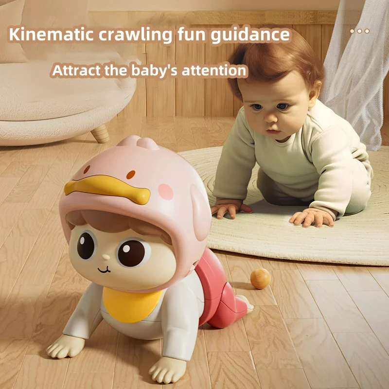 Music crawling doll baby toy, 0-1 year old, learning crawling guidance and head-lifting training soothing toy, Children's Day gi
Music crawling doll baby toy, 0-1 year old, learning crawling guidance and head-lifting training soothing toy, Children's Day gi