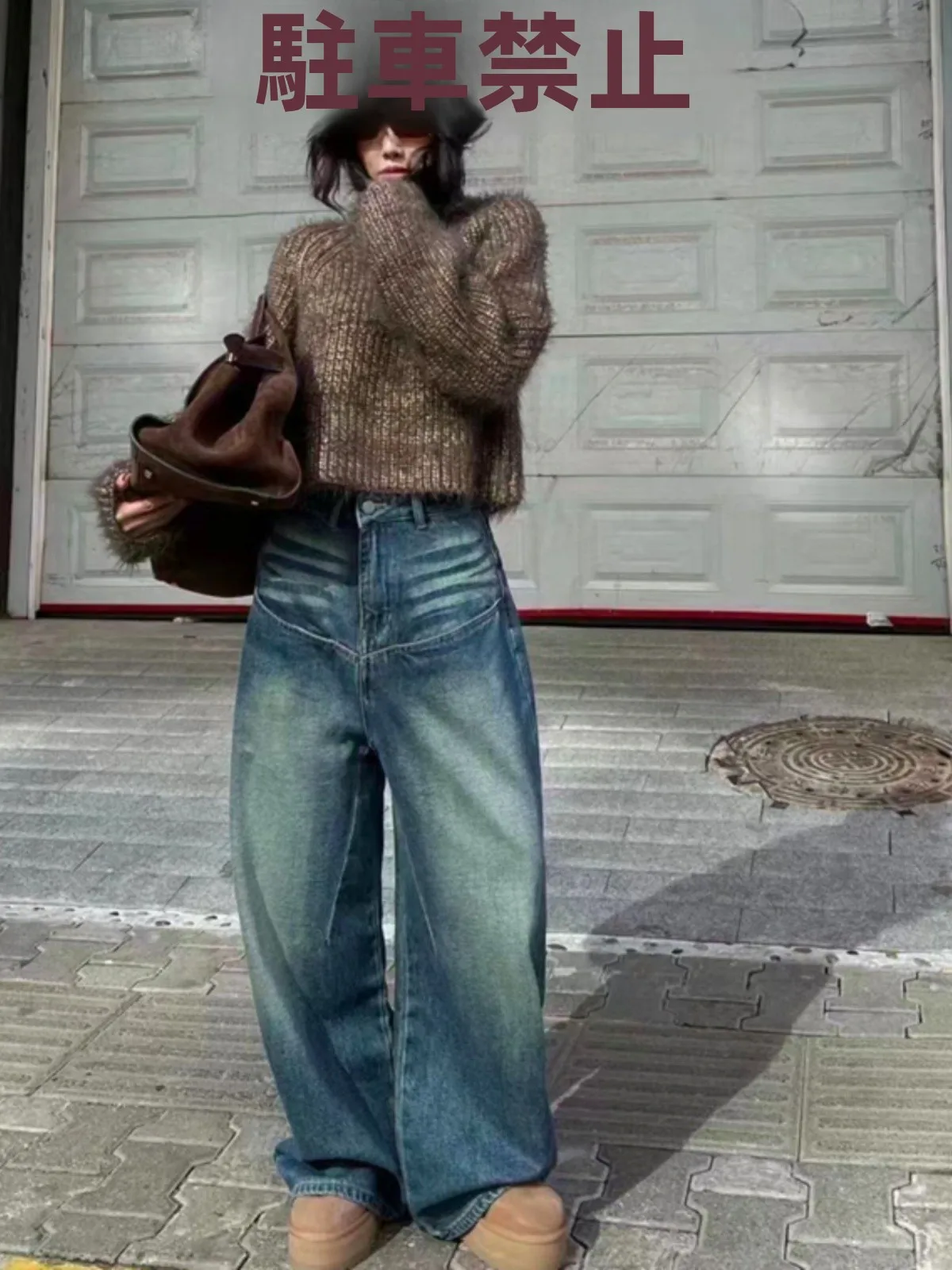 American Style Worn Blue Jeans Casual Straight Leg High Waist Slimming Long Pants Vintage Cool Loose Fit Denim Trousers
American Style Worn Blue Jeans Casual Straight Leg High Waist Slimming Long Pants Vintage Cool Loose Fit Denim Trousers