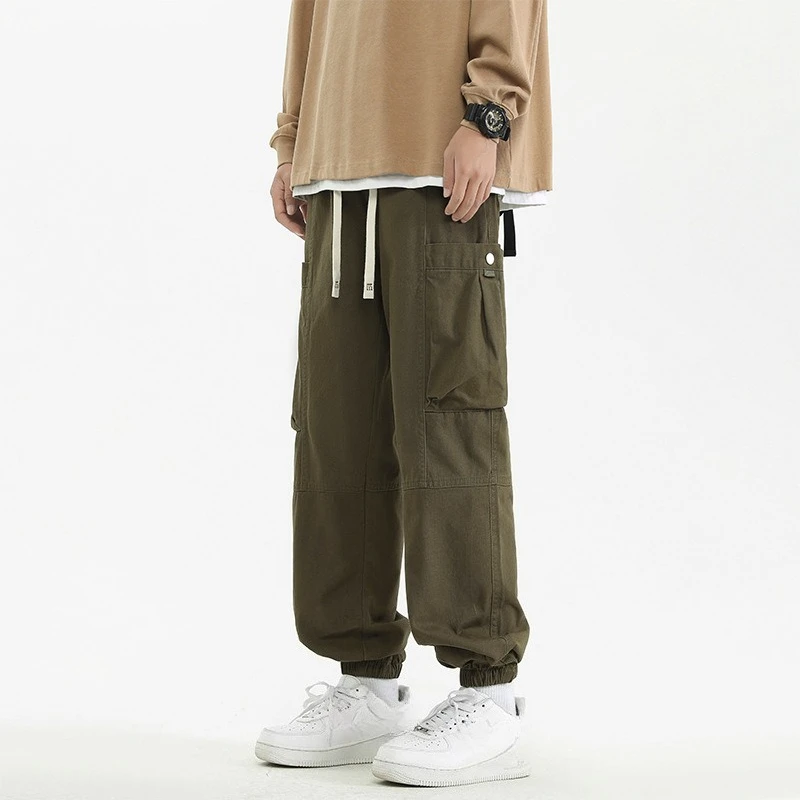 2025 Spring New Fashion American Men's Multi Pocket Casual Trendy Loose Cargo Trousers Male Loose Cotton Jogger Pants Clothes
2025 Spring New Fashion American Men's Multi Pocket Casual Trendy Loose Cargo Trousers Male Loose Cotton Jogger Pants Clothes