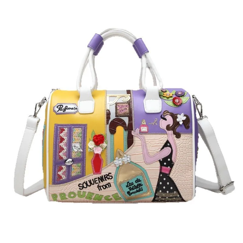 Женская сумка-бостон большой вместимости с 3D-вышивкой под крокодила, модная сумка-тоут, трендовая сумка через плечо/кроссбоди
Женская сумка-бостон большой вместимости с 3D-вышивкой под крокодила, модная сумка-тоут, трендовая сумка через плечо/кроссбоди