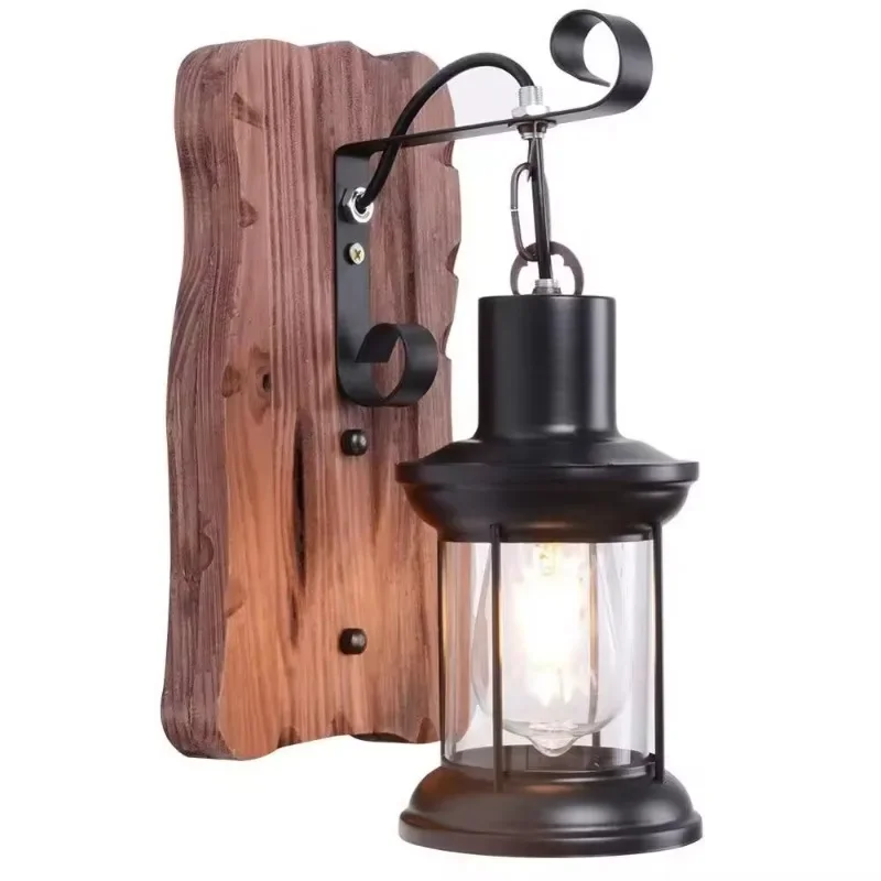 Single Head Industrial Vintage Retro Wooden Metal Painting Color Wall lamp for the Home Corridor Decorate
Single Head Industrial Vintage Retro Wooden Metal Painting Color Wall lamp for the Home Corridor Decorate