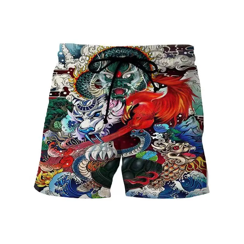 Летние повседневные пляжные шорты, мужские свободные спортивные брюки с 3D-принтом в мультяшном стиле
Летние повседневные пляжные шорты, мужские свободные спортивные брюки с 3D-принтом в мультяшном стиле