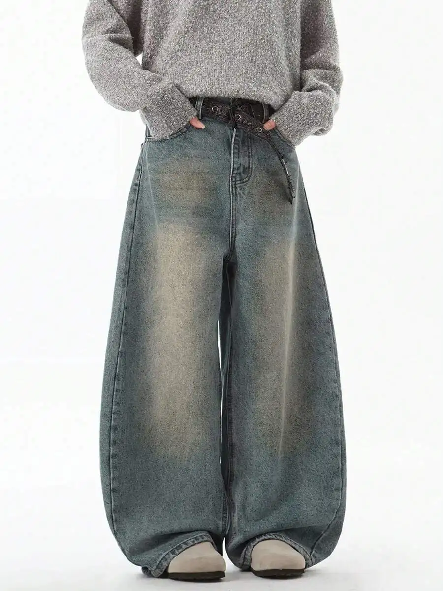 Casual Street Loose Fit Boyfriend Wide Leg Denim Jeans
Casual Street Loose Fit Boyfriend Wide Leg Denim Jeans