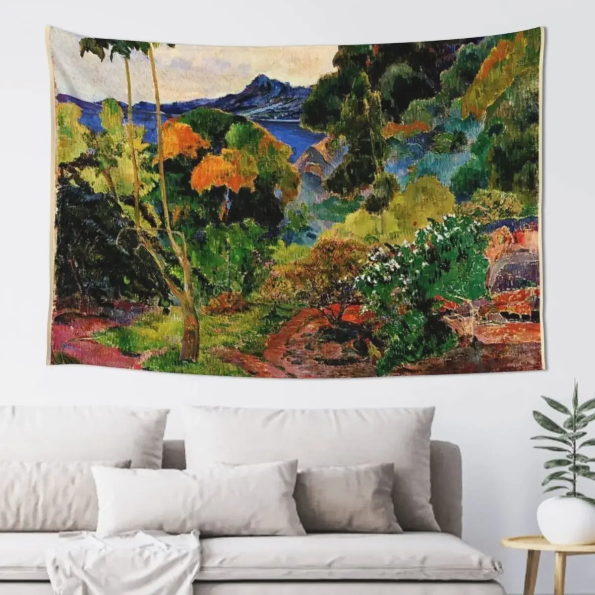 Gauguin - Martinique Landscape, beautiful tropical painting Tapestry Home Decorations Aesthetic Decor Home Tapestry
Gauguin - Martinique Landscape, beautiful tropical painting Tapestry Home Decorations Aesthetic Decor Home Tapestry