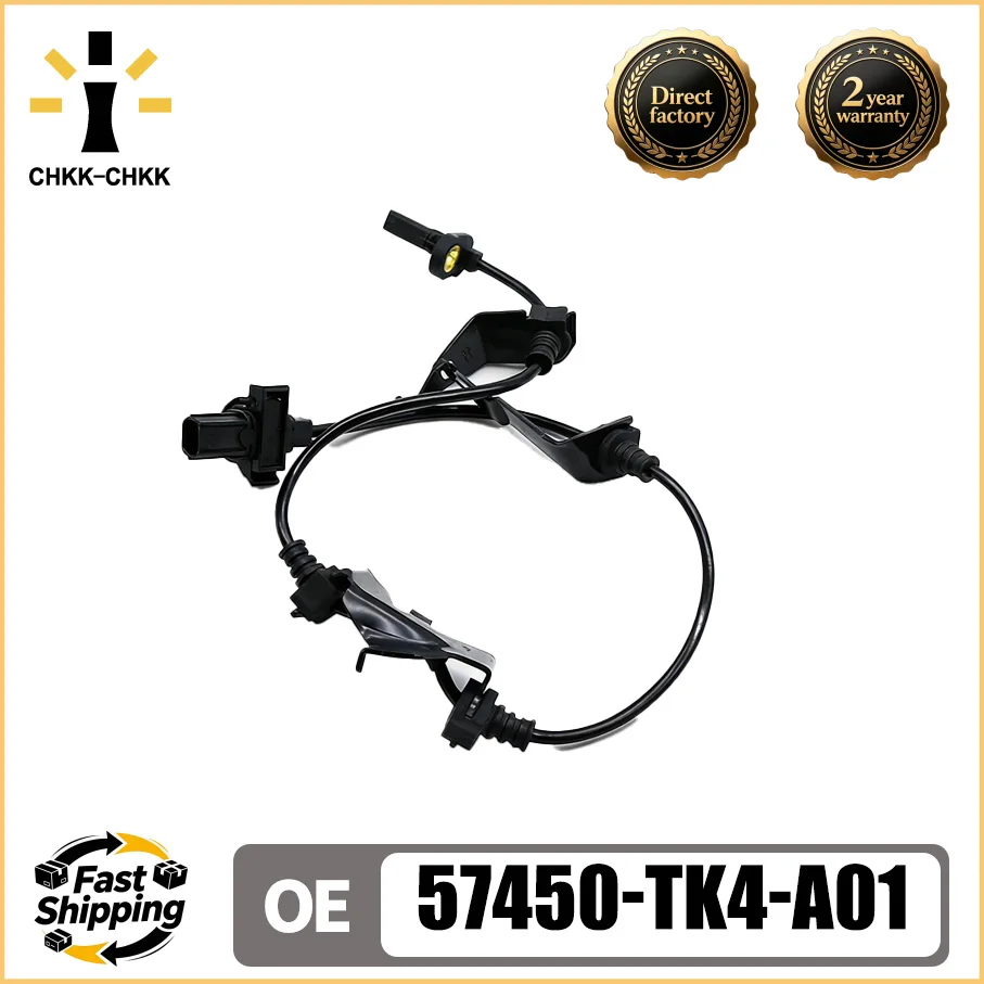 ABS Wheel Speed Sensor 57450-TK4-A01 57450TK4A01 High Quality New Front Right For Acura TL 2009-2014
ABS Wheel Speed Sensor 57450-TK4-A01 57450TK4A01 High Quality New Front Right For Acura TL 2009-2014