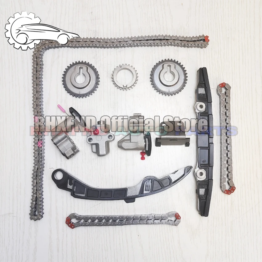 VQ35HR Timing Tensioner Chain Kit For 350Z Infiniti M35 Q40 Q50 QX50 QX70 3.5L HJ-49175
VQ35HR Timing Tensioner Chain Kit For 350Z Infiniti M35 Q40 Q50 QX50 QX70 3.5L HJ-49175