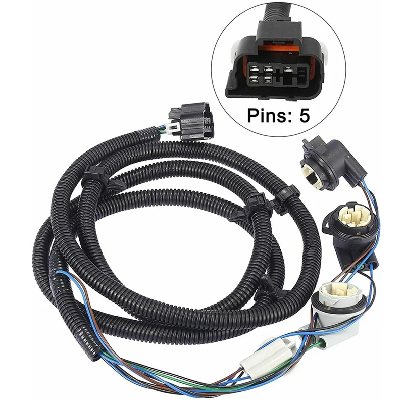 1Pair Car Rear Tail Light Harness Wiring Kit For Chevy Silverado 1500 2500 3500 2003-2007 16531402 16531401
1Pair Car Rear Tail Light Harness Wiring Kit For Chevy Silverado 1500 2500 3500 2003-2007 16531402 16531401