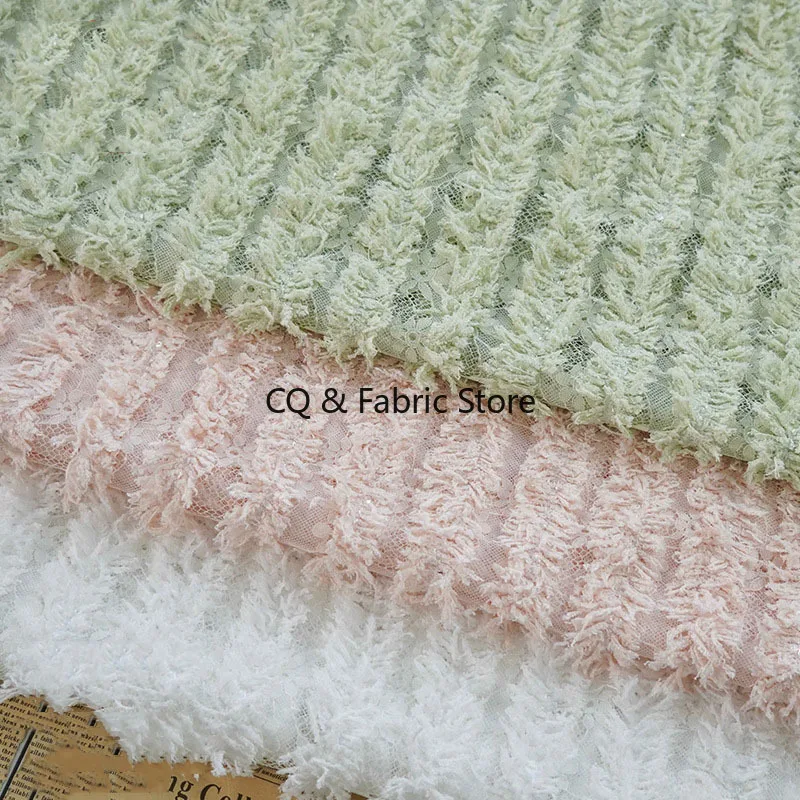 Винтажная шифоновая ткань в полоску с кисточками для свадебного платья, вечернего платья, дизайнерская ткань 1 метр
Винтажная шифоновая ткань в полоску с кисточками для свадебного платья, вечернего платья, дизайнерская ткань 1 метр