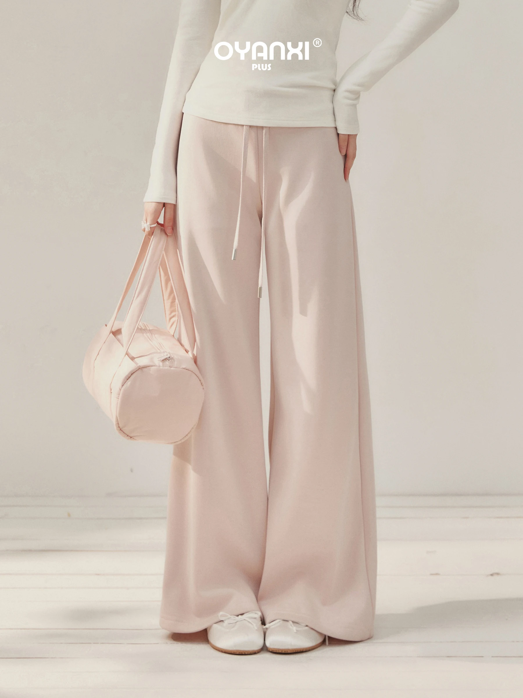 High Waist Wide Leg Pink Casual Sports Pants for plus Size Women Spring New Style Comfortable plus Size Fashion Trousers
High Waist Wide Leg Pink Casual Sports Pants for plus Size Women Spring New Style Comfortable plus Size Fashion Trousers