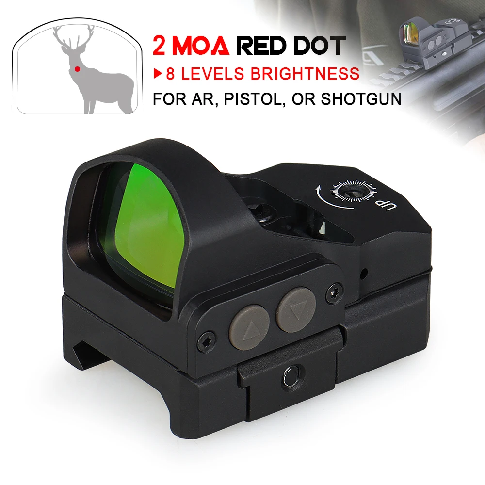 YSS 2 MOA Dot Aluminum Red Dot Manual Control Version C Waterproof Style For Hunting OS2-0135
YSS 2 MOA Dot Aluminum Red Dot Manual Control Version C Waterproof Style For Hunting OS2-0135