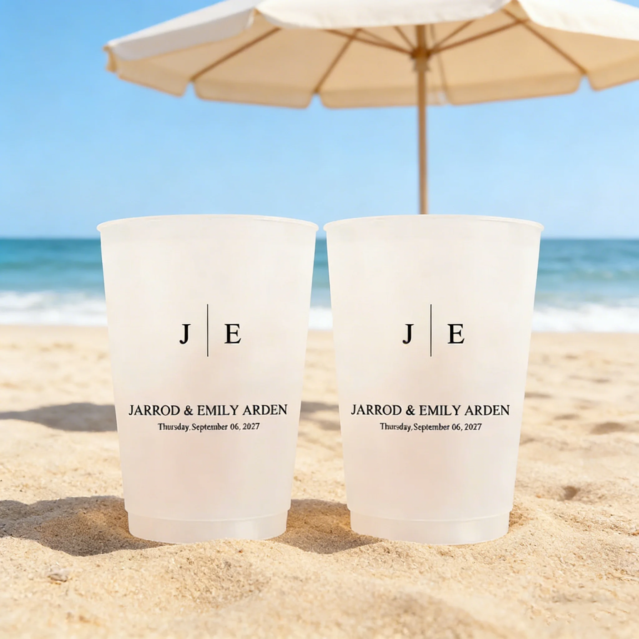 10/50 Personalized Wedding Frosted Acrylic Cups 100Pcs Custom Name Text Reception Drinkware Plastic Party Cups
10/50 Personalized Wedding Frosted Acrylic Cups 100Pcs Custom Name Text Reception Drinkware Plastic Party Cups