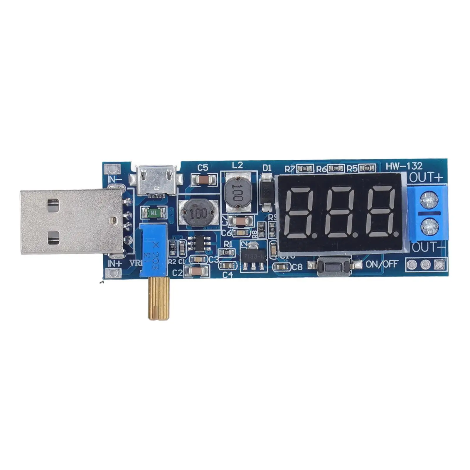 Boost Converter DC to DC Power Supply Module 3W USB Hard Wearing Corrosion Resistant Design Perfect for development Projects
Boost Converter DC to DC Power Supply Module 3W USB Hard Wearing Corrosion Resistant Design Perfect for development Projects