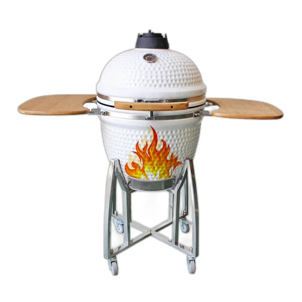 Новое поступлениеOEM Parrillas Para Barbacoa 21-дюймовое зеленое керамическое яйцо для барбекю на углем Kamado 29 грилей для барбекю
Новое поступлениеOEM Parrillas Para Barbacoa 21-дюймовое зеленое керамическое яйцо для барбекю на углем Kamado 29 грилей для барбекю