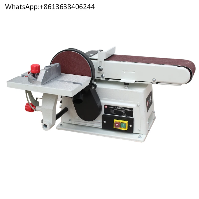 Desktop belt machine Household multi-purpose vertical sand disc belt grinding and polishing machine Metal wire drawing machine
Desktop belt machine Household multi-purpose vertical sand disc belt grinding and polishing machine Metal wire drawing machine