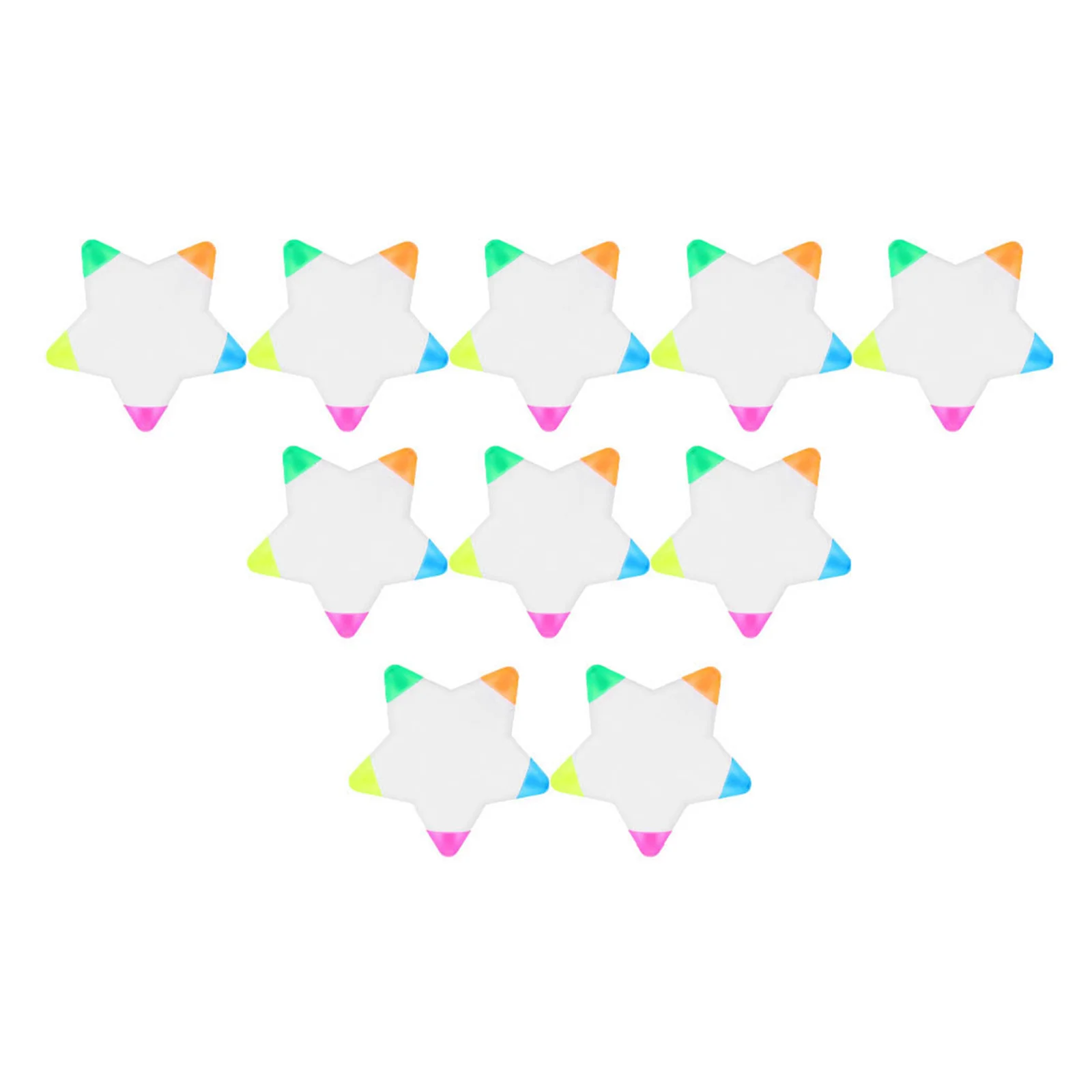 10 шт., 5-цветные флуоресцентные ручки в форме пентаграммы, маркер для студентов, детей, рисунок, письмо, маркировка, канцелярские принадлежности
10 шт., 5-цветные флуоресцентные ручки в форме пентаграммы, маркер для студентов, детей, рисунок, письмо, маркировка, канцелярские принадлежности