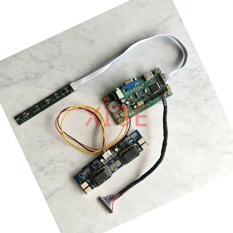 For QD19EL01 TM190SX CLAA190EA03 PM190SX Display Drive Controller Board Kit DIY 1280*1024 30 Pin LVDS 1280x1024 4-CCFL VGA+HDMI
For QD19EL01 TM190SX CLAA190EA03 PM190SX Display Drive Controller Board Kit DIY 1280*1024 30 Pin LVDS 1280x1024 4-CCFL VGA+HDMI