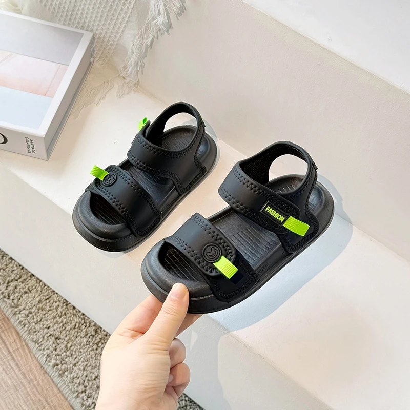 Kids Strappy Sandals for Boys Girls 2026 Summer Non-slip Sole Toddler Barefoot Sandals Pastel Colors Comfort Chic Beach Shoes
Kids Strappy Sandals for Boys Girls 2026 Summer Non-slip Sole Toddler Barefoot Sandals Pastel Colors Comfort Chic Beach Shoes