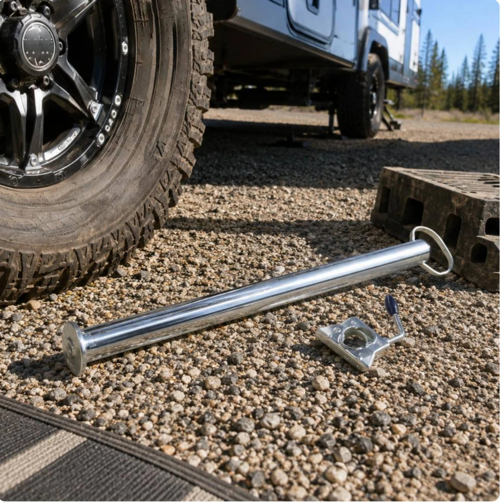 Hand-Operated Stabilizer Support Heavy-Duty Vehicle Support Leg Caravan Support Leg Sturdy Vehicle Hardware Easy to Use
Hand-Operated Stabilizer Support Heavy-Duty Vehicle Support Leg Caravan Support Leg Sturdy Vehicle Hardware Easy to Use