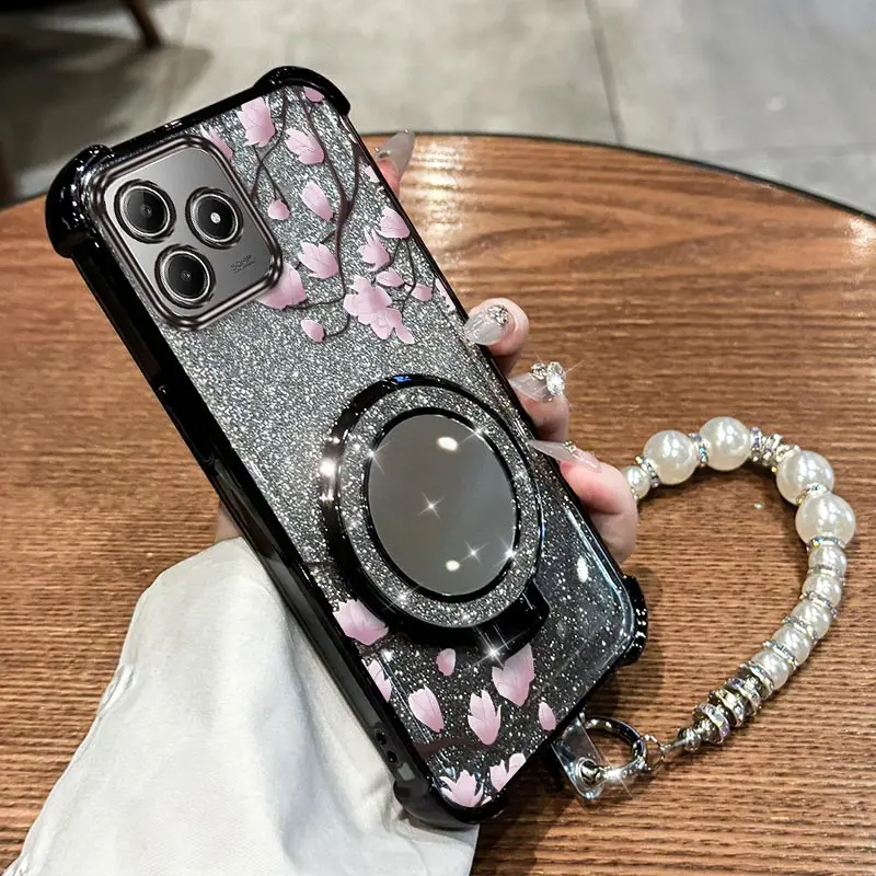 C63 Lilac flower Plating Bracelet Holder Phone Case For Realme C63 C61 C75 C55 C51S C53 C51 C33 C35 Narzo N63 N55 Note 50 Cover
C63 Lilac flower Plating Bracelet Holder Phone Case For Realme C63 C61 C75 C55 C51S C53 C51 C33 C35 Narzo N63 N55 Note 50 Cover