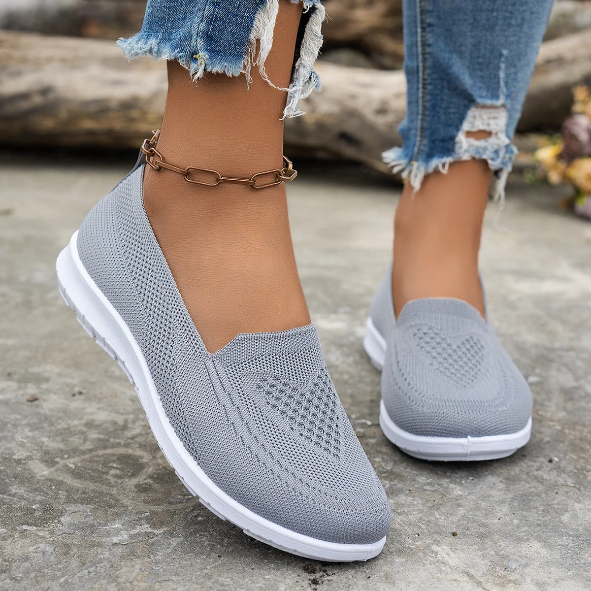 Women Slip On Flats Soft Breathable Loafers Lightweight Casual Round Toe Shoes Non-slip Summer Comfortable Walking Ballet Flats
Women Slip On Flats Soft Breathable Loafers Lightweight Casual Round Toe Shoes Non-slip Summer Comfortable Walking Ballet Flats