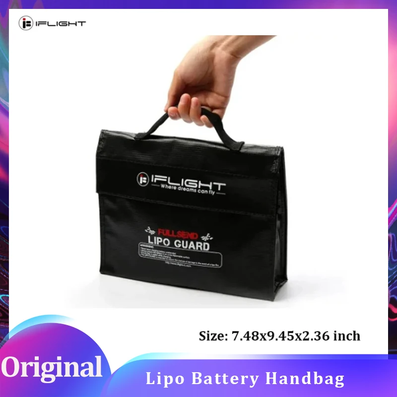 iFlight Battery Explosion-proof Handbag for FPV Lipo Battery
iFlight Battery Explosion-proof Handbag for FPV Lipo Battery