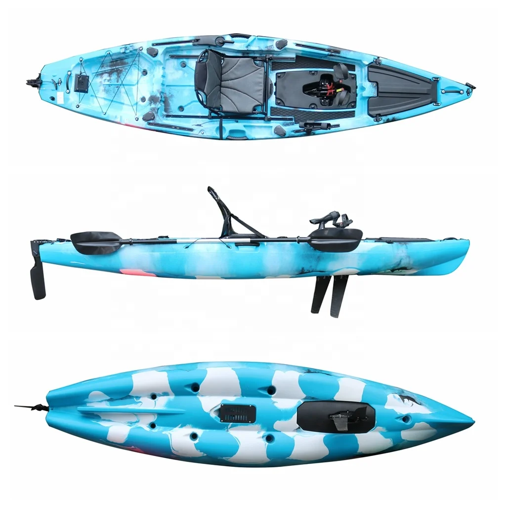 Fishing Pedal Kayak Single Person Sit on Top Sea Ocean Touring Kayak/canoe with Fishing Rod Holder Hdpe 3 Years Vicking 12 Ft
Fishing Pedal Kayak Single Person Sit on Top Sea Ocean Touring Kayak/canoe with Fishing Rod Holder Hdpe 3 Years Vicking 12 Ft