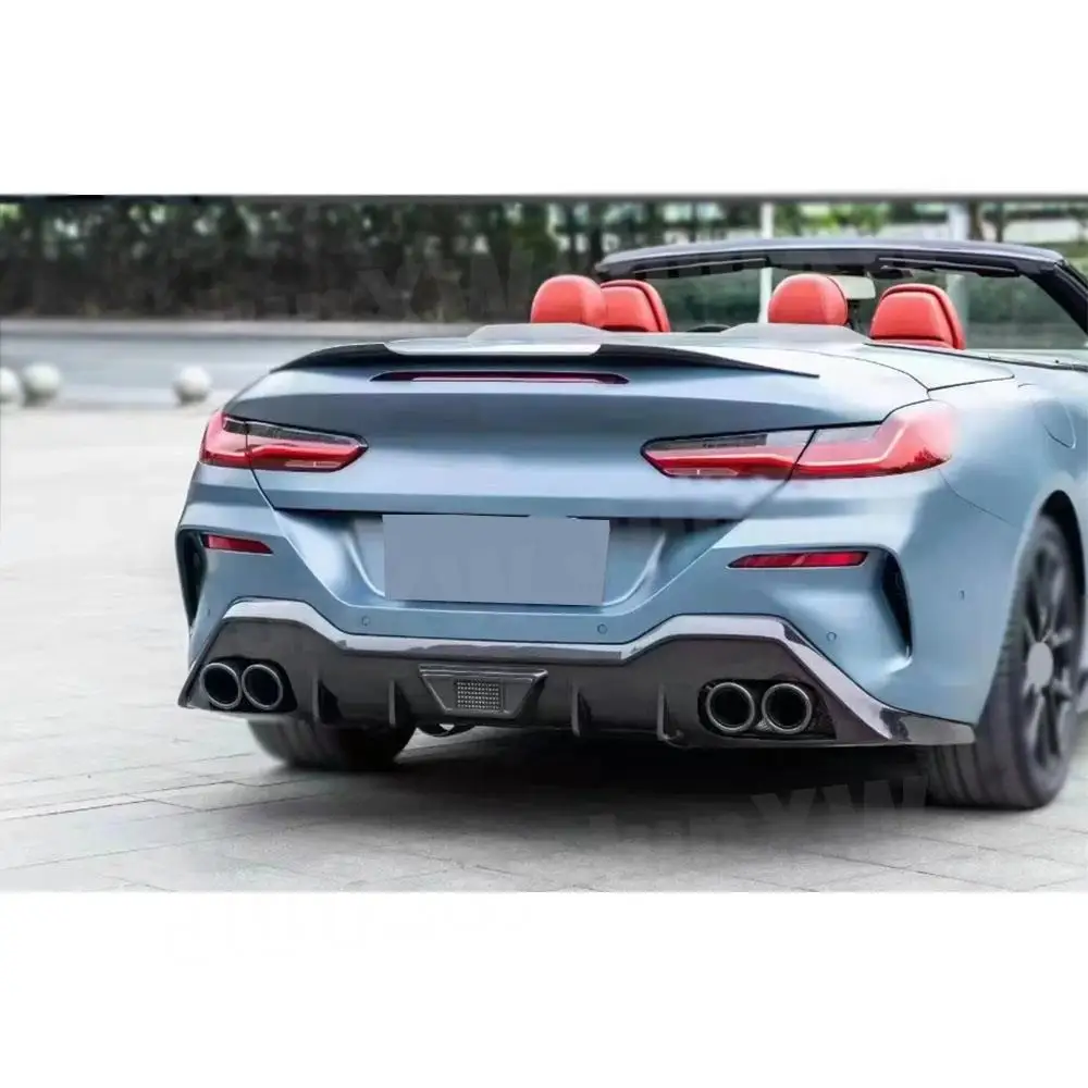 for BMW 8 Series G14 G15 Coupe Sport 2019-2022 Rear Bumper Lip Spoiler Car Accessories Real Carbon Fiber Rear Diffuser Bumper
for BMW 8 Series G14 G15 Coupe Sport 2019-2022 Rear Bumper Lip Spoiler Car Accessories Real Carbon Fiber Rear Diffuser Bumper