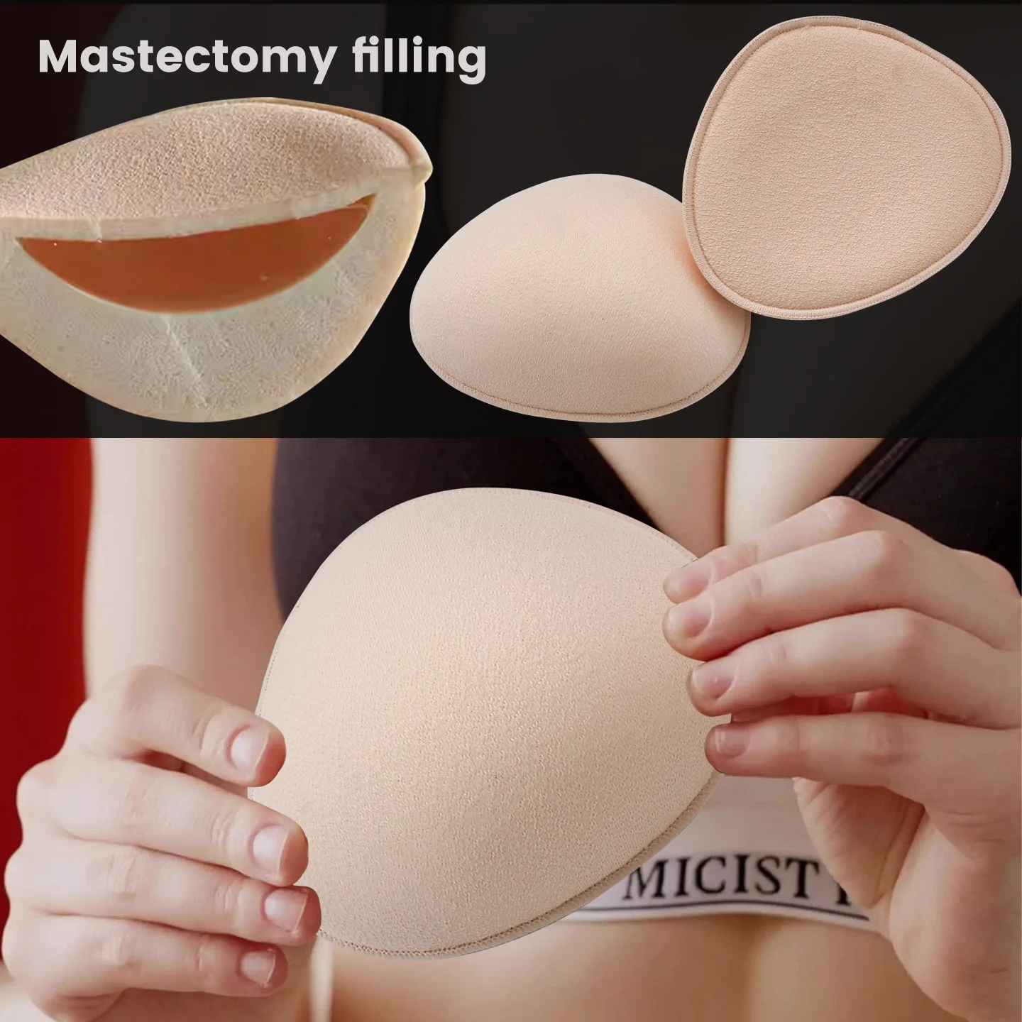 Искусственные грудные протезы для женщин после мастэктомии, имитирующие натуральные груди, для использования после операции, протезы молочных желез.
Искусственные грудные протезы для женщин после мастэктомии, имитирующие натуральные груди, для использования после операции, протезы молочных желез.